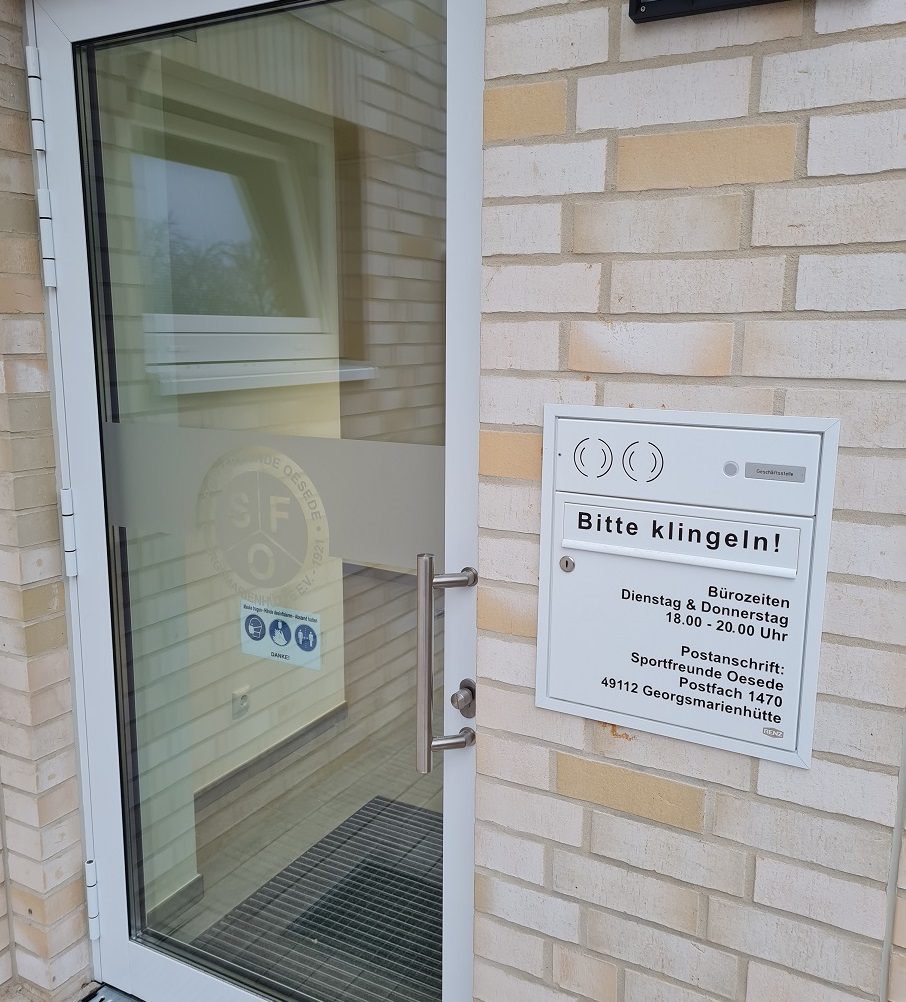Geschaeftsstelle Vereinsheim